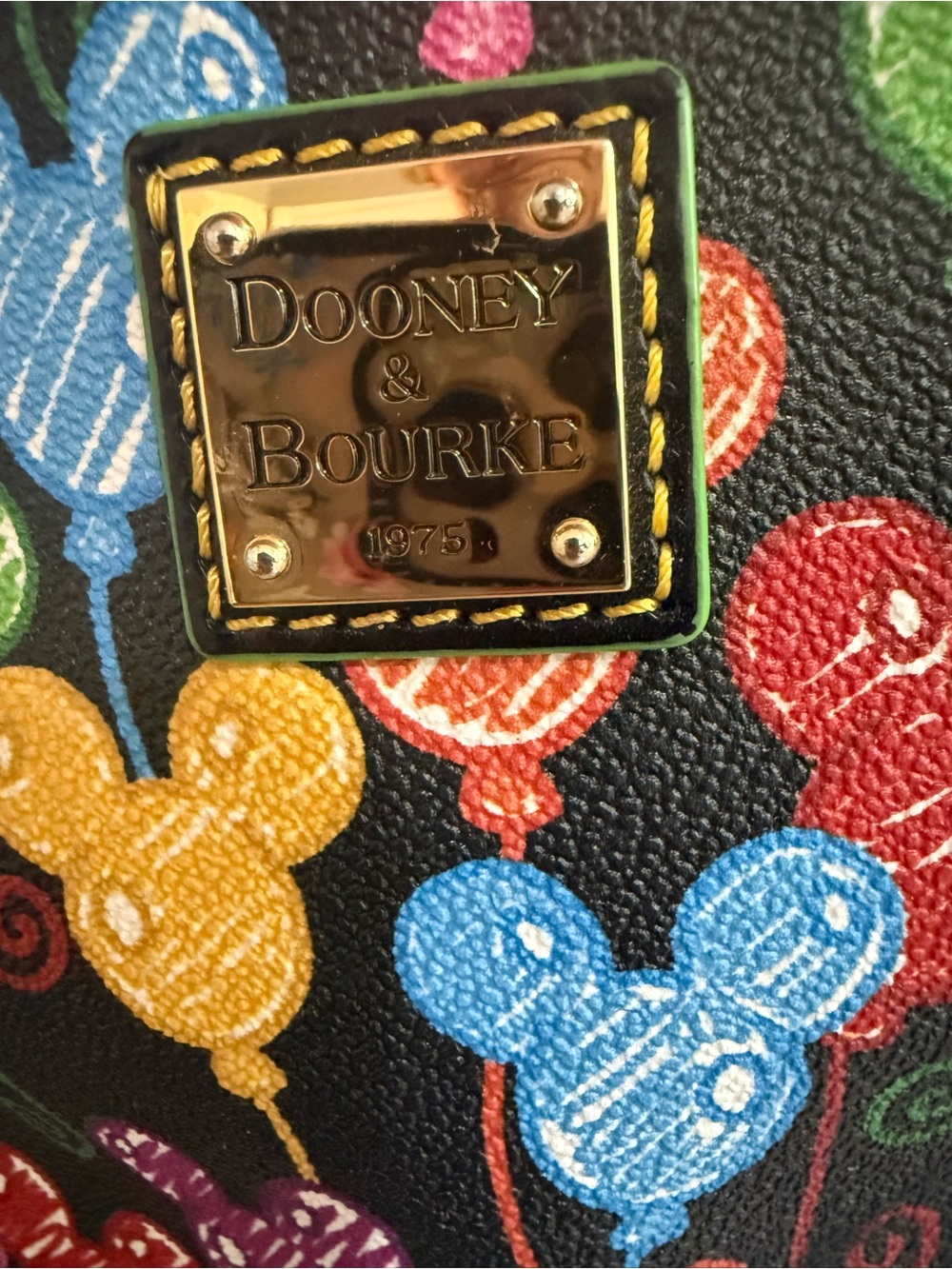 Disney Dooney & Bourke 10th Anniversary Mickey Ballon Crossbody - Picture 12 of 12
